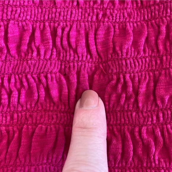 Motherhood Fuschia Tank Top, Size S Maternity - Picture 6 of 6